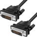 Кабель DVI-D 5.0m, черный, OD 8.5mm, 28/28 AWG, DVI/DVI, 25M/25M, GCR-DM2DMC-5.0m, двойной экран