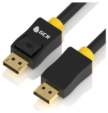 Кабель 1.8m DisplayPort v1.2, 19M/19M, черный, 28/28 AWG, GCR-DP2DP-1.8m