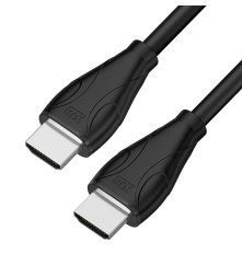 Кабель 2.0m HDMI v2.1 черный, Ultra HD 8K 60Hz, 4K 144Hz, 48 Гбит/с, 3D, 4PH-R90156