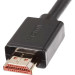 Кабель HDMI---HDMI ver 2.0 угловой коннектор 90град  3м,Telecom <TCG225-3M>