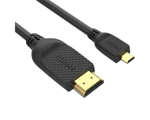 Кабель HDMI-19M --MicroHDMI-19M ver 2.0 1.5m VCOM <CG587-1.5M>