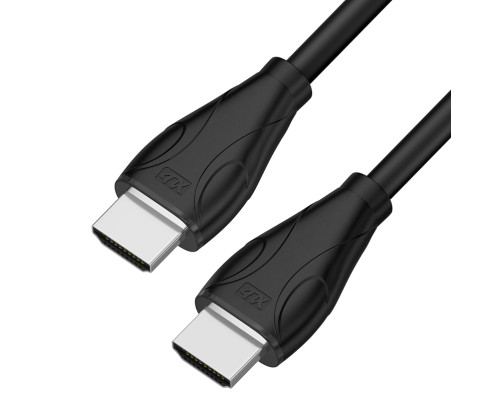 Кабель 0.5m HDMI v2.1 черный, Ultra HD 8K 60Hz, 4K 144Hz, 48 Гбит/с, 3D, 4PH-R90153