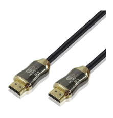 Кабель HDMI 19M/M,ver. 2.1, 8K@60 Hz 1.5m метал разъемы, нейлоновая оплетка Telecom <TCG300-1.5M>