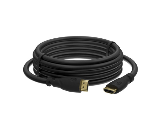 Кабель Premium 15.0m HDMI версия 2.0, HDR Ultra HD 4K60 Hz/ 5K30Hz, 3D, Ethernet 18.0 Гбит/с, OD8.0mm, 28/26 AWG, черный, GCR-HM312-15.0m