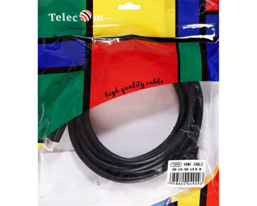 Кабель HDMI 19M/M,ver. 2.1, 8K@60 Hz 3m Telecom <TCG255-3M>