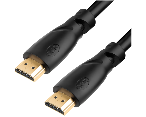 Кабель 0.3m, HDMI версия 2.0 HDR 4:2:2, Ultra HD, 4K 60 fps 60Hz/5K*30Hz, 3D, AUDIO, 18.0 Гбит/с, 28/28 AWG, OD7.3mm, тройной экран, черный, GCR-HM311-0.3m