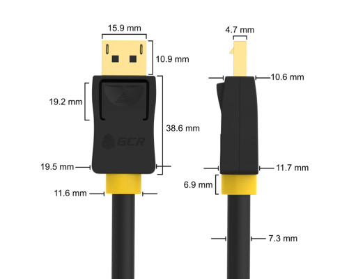 Кабель Premium 1.5m HDMI 2.1, ECO Soft капрон, черный, HDR 4:4:4, Ultra HD, 8K 60Hz/4K*120Hz, 3D, 48 Гбит/с, 3 Х экран с армированием, GCR-55767