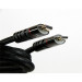 Кабель HDMI 19M/M ver. 2.0 черные коннекторы, 3m VCOM <CG526S-B-3M> Blister