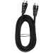 Кабель HDMI 19M/M ver. 2.0 черные коннекторы, 3m VCOM <CG526S-B-3M> Blister