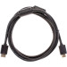 Кабель HDMI-19M --- HDMI-19M ver 2.0+3D/Ethernet ,2m, 2 фильтраTelecom <TCG215F-2M>