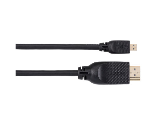 Кабель HDMI-19M --MicroHDMI-19M ver 2.0 1.5m VCOM <CG587-1.5M>