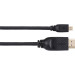 Кабель HDMI-19M --MicroHDMI-19M ver 2.0 1.5m VCOM <CG587-1.5M>