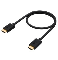 Кабель 1.0m HDMI 1.4, 30/30 AWG, позолоченные контакты, FullHD, Ethernet 10.2 Гбит/с, 3D, 4Kx2K, экран