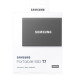 Внешний накопитель SSD Samsung T7, 500GB, Type-C, USB 3.2 Gen2, R/W 1050/1000MB/s, 85x57x8mm, Titan Gray