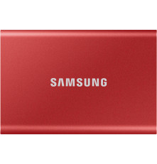 Внешний накопитель SSD Samsung T7, 1TB, USB 3.2, красный