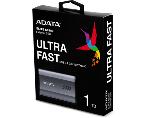 Внешний накопитель SSD ADATA SE880, 1TB, USB 3.2