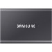 Внешний накопитель SSD Samsung T7, 500GB, Type-C, USB 3.2 Gen2, R/W 1050/1000MB/s, 85x57x8mm, Titan Gray