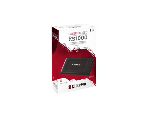 Внешний накопитель SSD Kingston XS1000, 2TB, USB 3.2