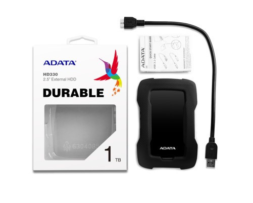 Внешний жесткий диск 1TB ADATA HD330 AHD330-1TU31-CBK