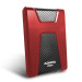 Внешний жёсткий диск 1TB ADATA HD650 (Red), Silicone, USB 3.2 Gen1, AHD650-1TU31-CRD