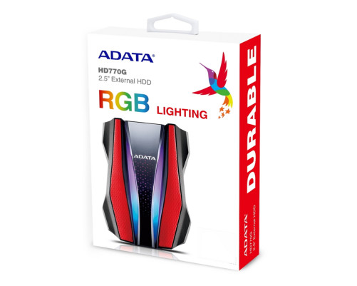 Внешний жесткий диск 2TB ADATA HD770G (Red) AHD770G-2TU32G1-CRD