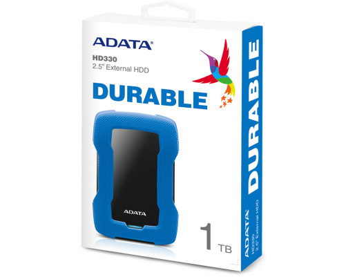 Внешний жесткий диск 1TB ADATA HD330 (Blue) AHD330-1TU31-CBL