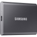 Внешний накопитель SSD Samsung T7, 500GB, Type-C, USB 3.2 Gen2, R/W 1050/1000MB/s, 85x57x8mm, Titan Gray