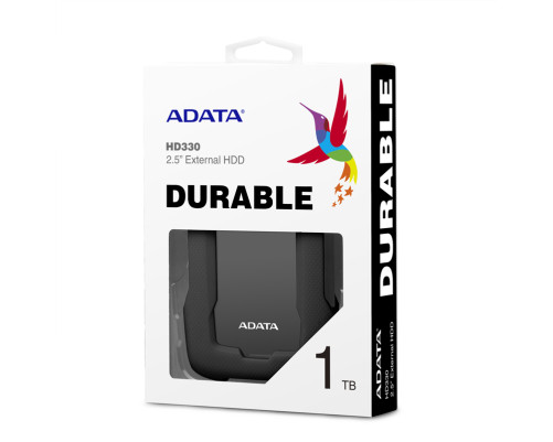 Внешний жесткий диск 1TB ADATA HD330 AHD330-1TU31-CBK