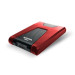 Внешний жёсткий диск 1TB ADATA HD650 (Red), Silicone, USB 3.2 Gen1, AHD650-1TU31-CRD