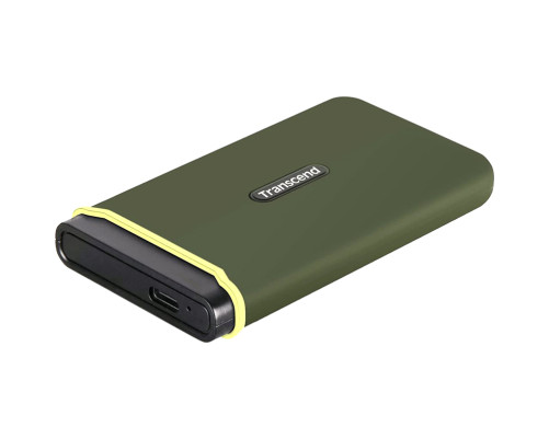 Внешний накопитель SSD Transcend ESD380C, 2TB, USB 3.2, зелёный