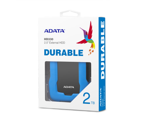 Внешний жесткий диск 2TB ADATA HD330 AHD330-2TU31-CBL