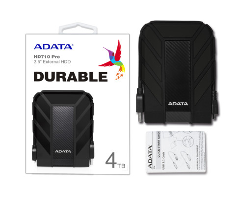 Внешний жёсткий диск 4TB ADATA HD710 Pro AHD710P-4TU31-CBK