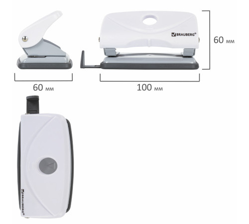 Дырокол BRAUBERG Original