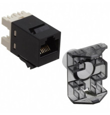 Модуль SL, кат.6, RJ45, неэкранированный, черный, CommScope