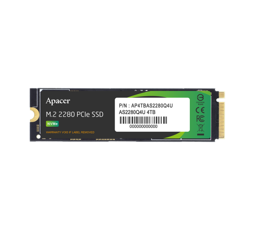 Твердотельный накопитель Apacer AS2280Q4U, 4TB, M.2(22x80mm)