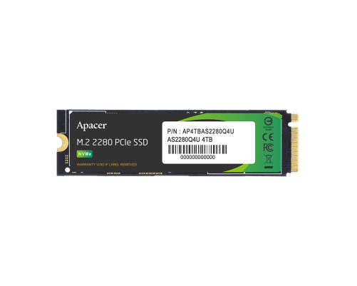 Твердотельный накопитель Apacer AS2280Q4U, 4TB, M.2(22x80mm)