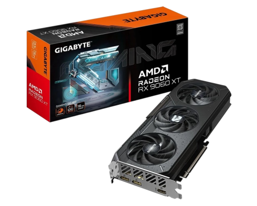 Видеокарта Gigabyte RX9060XT GAMING OC 16GB, GDDR6/128-bit Видеокарта Gigabyte RX9060XT GAMING OC 16GB, GDDR6/128-bit