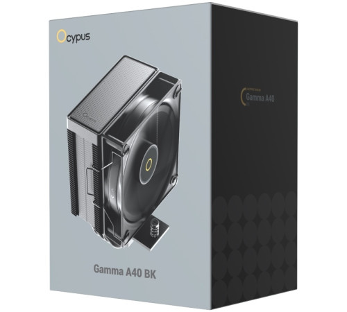 Вентилятор для процессора Ocypus Gamma A40 BK, черный