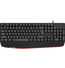 Клавиатура проводная Defender Atom HB-546 RU,104+FN, 1.8 м, черный