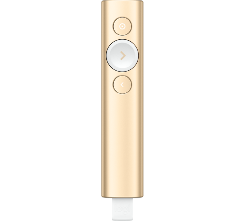Презентер Logitech SPOTLIGHT GOLD R-R0011, золотистый