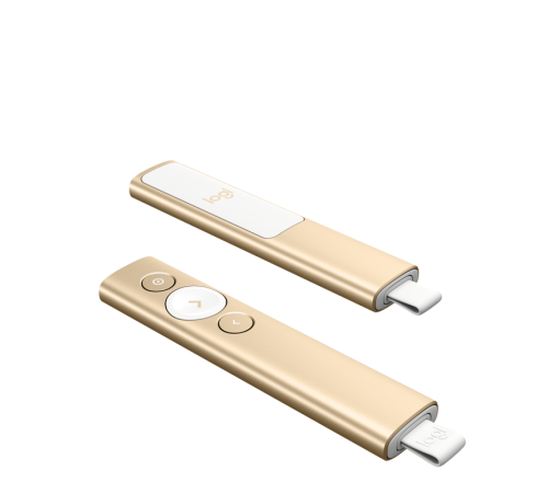 Презентер Logitech SPOTLIGHT GOLD R-R0011, золотистый