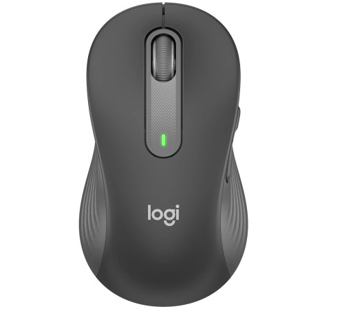 Мышь беспроводная Logitech M650L LEFT, Bluetooth, серый