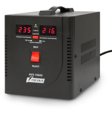 Стабилизатор напряжения Powerman AVS 1500 D, черный