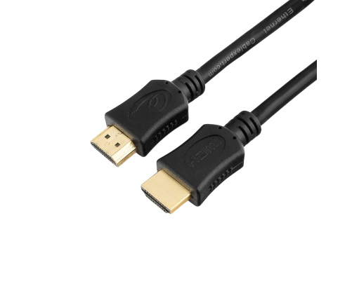 Кабель HDMI Cablexpert CC-HDMI4L-6, 1.8 м, v2.0, 19M/19M, серия Light, черный, позол. разъемы, экран Кабель HDMI Cablexpert CC-HDMI4L-6, 1.8 м, v2.0, 19M/19M, серия Light, черный, позол. разъемы, экран