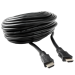 Кабель HDMI Cablexpert CC-4L-15M, черный, серия Light (CCS), 15 м, HDMI 2.0, 19M/19M, позол. контакты, экран