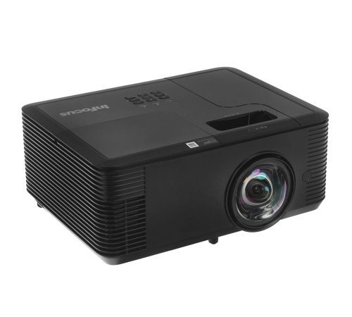 Проектор INFOCUS IN136 DLP,4000 ANSI Lm,WXGA(1280x800),28500:1,(1.54-1.72:1)3.5mm in,Composite video,VGAin,HDMI 1.4aх3(поддержка 3D),лампа 15000ч.(ECO mode),3.5mm out,Monitor out(VGA),RS232, черный
