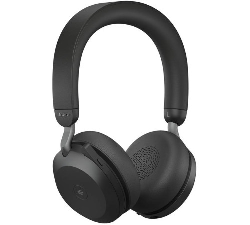 Гарнитура беспроводная Jabra Evolve2 75 с зарядной подставкой, черный