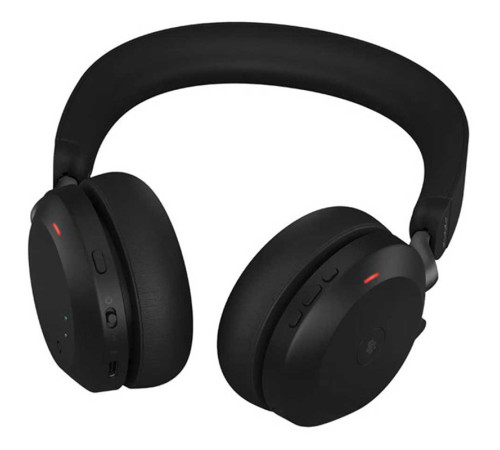 Гарнитура беспроводная Jabra Evolve2 75 с зарядной подставкой, черный