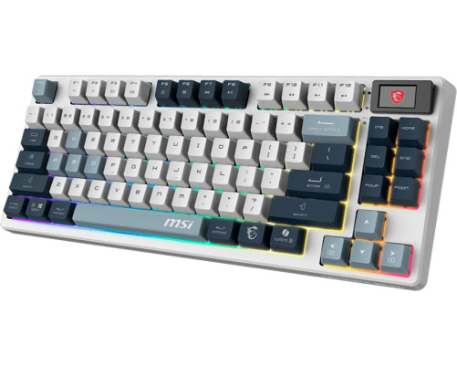 Клавиатура беспроводная игровая MSI FORGE GK600, RGB LED, 4000 mA/h, белый/серый/черный Клавиатура беспроводная игровая MSI FORGE GK600, RGB LED, 4000 mA/h, белый/серый/черный