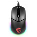 Мышь проводная игровая MSI Clutch GM11, 5000 dpi, RGB lighting, черный